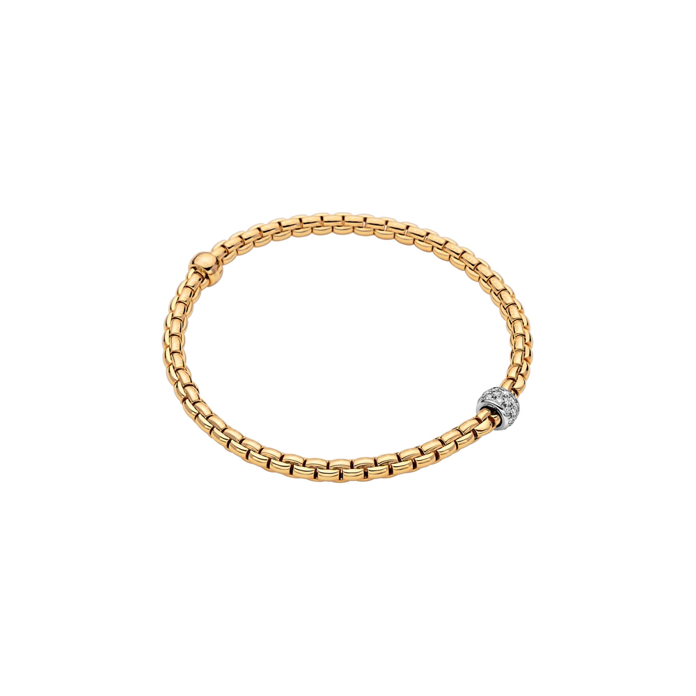 Bracelet Eka Flex'it avec pavé de diamants 4mm