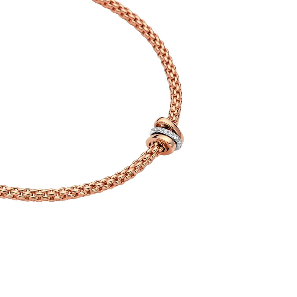 Prima Necklace with a rondel (43cm)