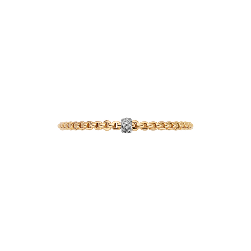 Bracelet Eka Flex'it avec pavé de diamants 4mm