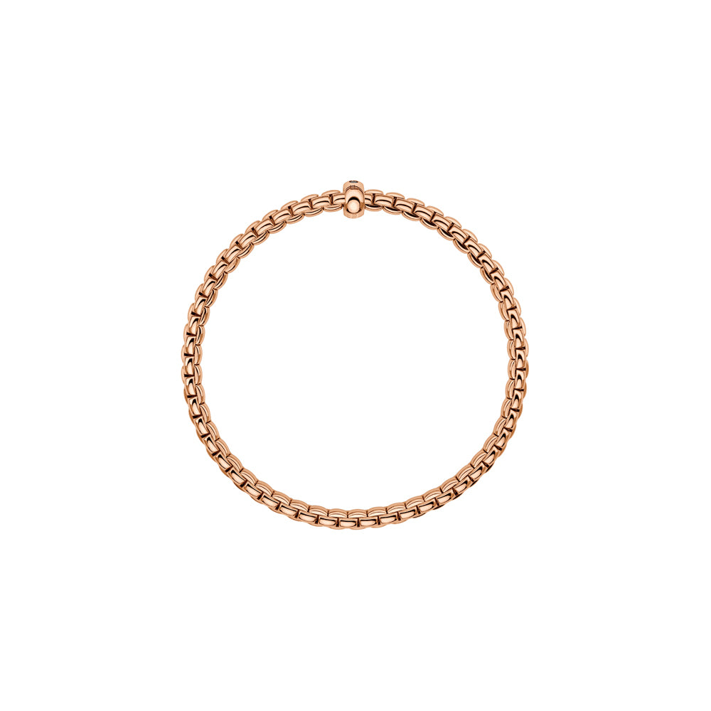 Bracelet Eka Flex'it avec un diamant noir 4mm
