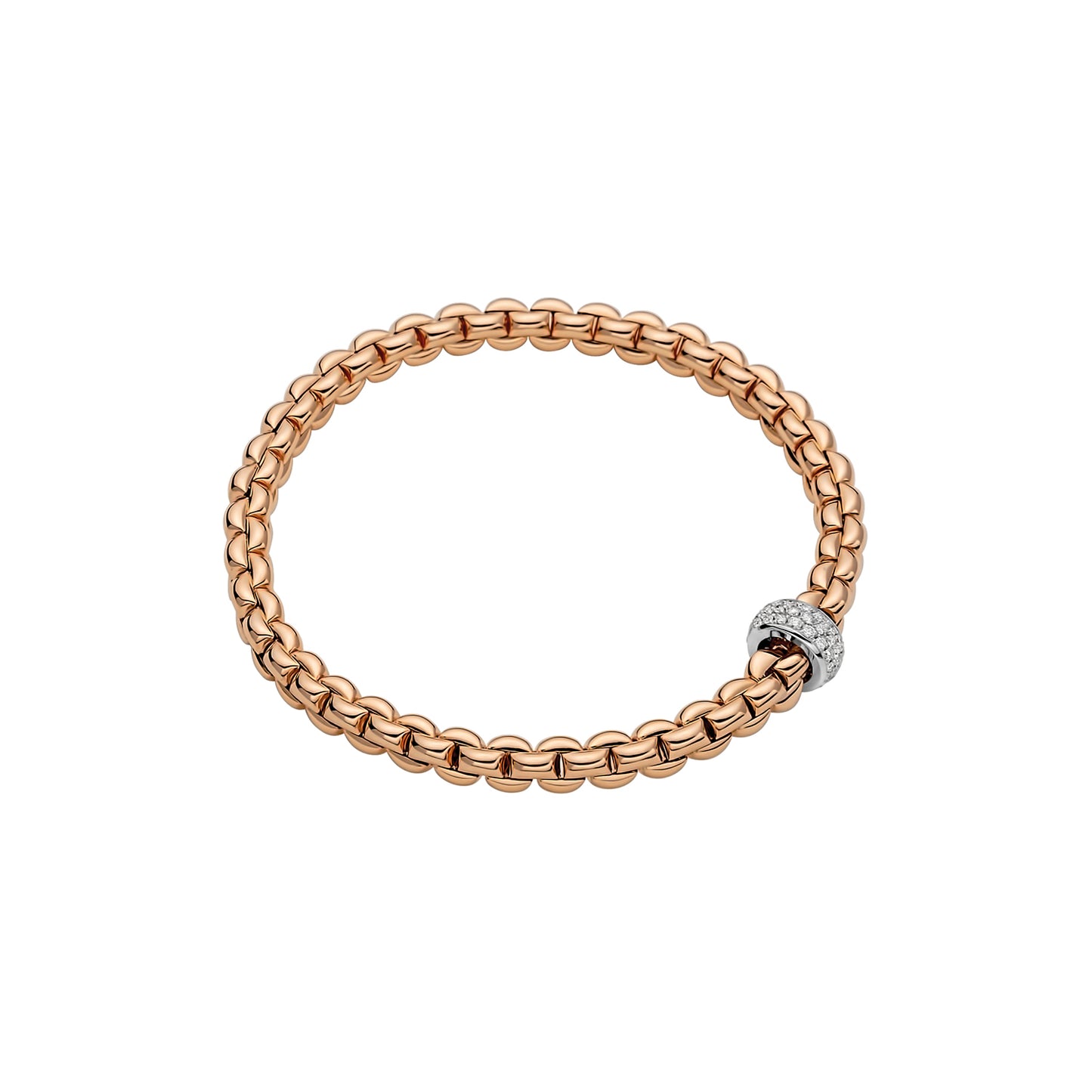 Bracelet Eka Flex'it avec pavé de diamants 5.5mm