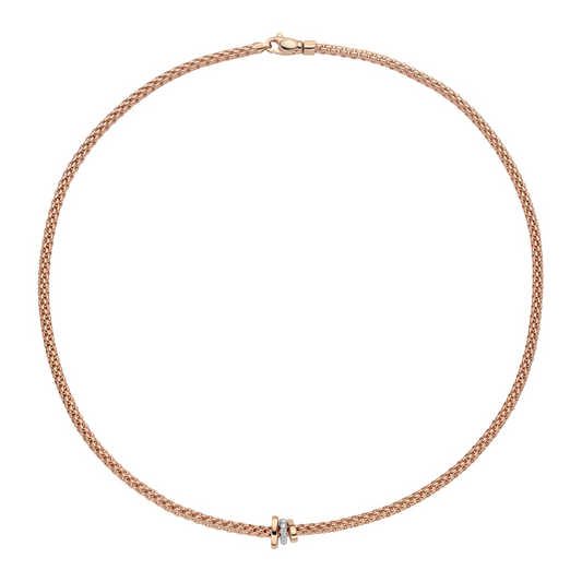 Prima Necklace with a rondel (43cm)