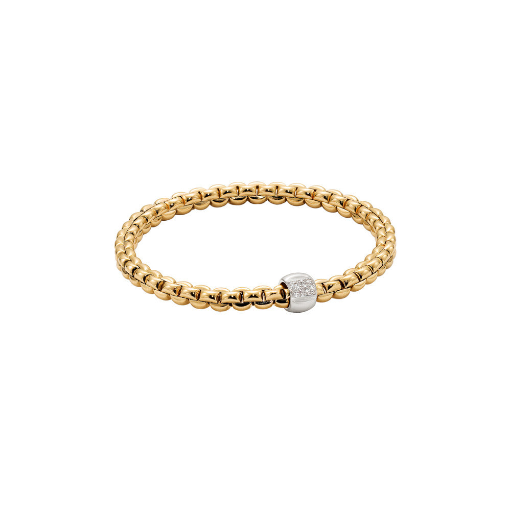 Bracelet Eka Flex'it avec diamants 6,4 mm