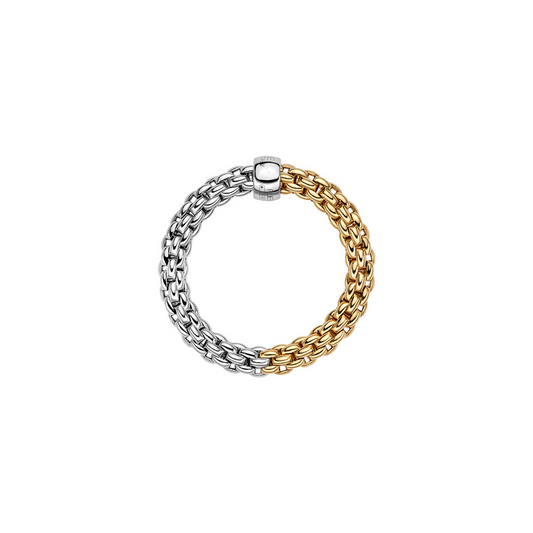 Essentials Bicolour Flex'it ring with round mesh